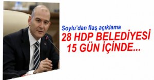 İÇİŞLERİ BAKANI SOYLU'DAN FLAŞ AÇIKLAMA
