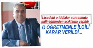 İDDİALAR SONRASINDA AÇIKLAMA YAPILDI