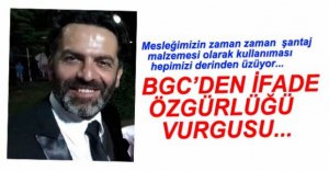 İFADE ÖZGÜRLÜĞÜ VURGUSU...