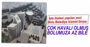 İŞTE GÖRKEMLİ BELEDİYE BİNAMIZ...