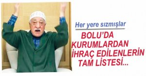 İŞTE KURUM KURUM FETÖ İHRAÇLARININ LİSTESİ