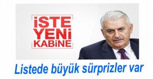 İŞTE YENİ KABİNE