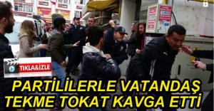 İZZET BAYSAL'DA TEKME TOKAT KAVGA