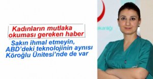 KADINLAR İÇİN ÖNEMLİ HABER...