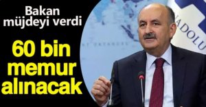 KAMUYA 60 BİN MEMUR ALINACAK