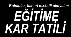 KAR TATİLİNE DEVAM....