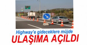 KARAYOLLARI ÇALIŞTI, 10 GÜN ÖNCE AÇILDI