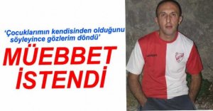 KATİL ZANLISINA MÜEBBET İSTENDİ