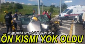 KAVŞAKTA KORKUNÇ KAZA