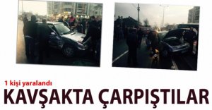 KAVŞAK'TA ÇARPIŞTILAR!