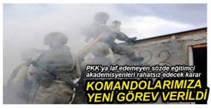 KOMANDOLARIMIZ MERKEZDE...