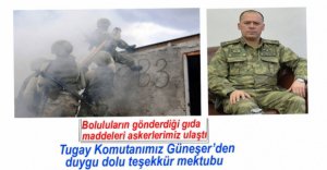 KOMUTANIMIZDAN MEKTUP VAR...