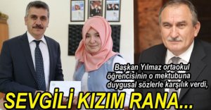 KÜÇÜK KIZIN MEKTUBUNA MEKTUPLU YANIT