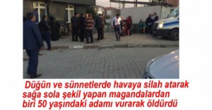 MAGANDA KURŞUNUYLA HAYATINI KAYBETTİ