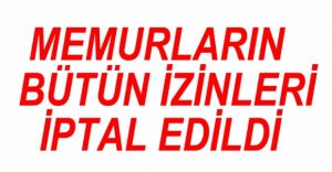 MEMURLARA KÖTÜ HABER