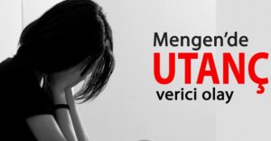 MENGEN'DE İĞRENÇ OLAY!