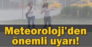 METEOROLOJİDEN ÖNEMLİ UYARI...