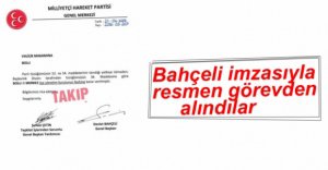MHP'DE BİR DÖNEM RESMEN SONA ERDİ