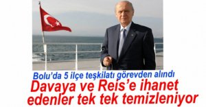 MHP'DE TEMİZLİK DEVAM EDİYOR