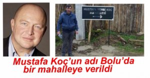 GÖVEM HALKINDAN MUSTAFA KOÇ'A VEFA