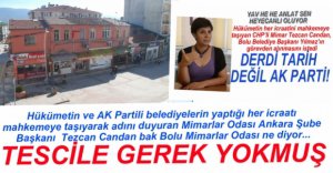 "O BİNALARIN TESCİLİNE GEREK YOK"