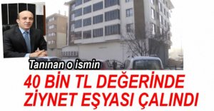 ERDAL BEKİROĞLU'NUN EVİNE HIRSIZ GİRDİ