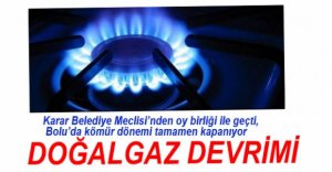 BOLU'DA KÖMÜR KULLANIMI TARİHE KARIŞIYOR