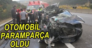 OTOMOBİL PARAMPARÇA OLDU