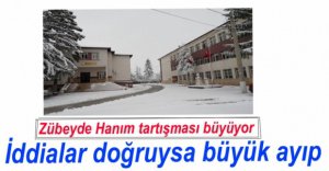 ÖZCAN'DAN ZÜBEYDE HANIM TEPKİSİ