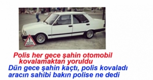 POLİS 30 DAKİKA OTOMOBİLİ KOVALADI