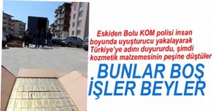 POLİSTEN KARGO KAMYONUNA OPERASYON