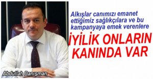 SAĞLIKÇILAR HERKESE ÖRNEK OLDU