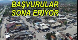 SANAYİ SİTESİ İÇİN BAŞVURULAR SONA ERİYOR