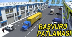 YENİ SANAYİ SİTESİNDE BAŞVURU PATLAMASI YAŞANDI