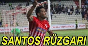 SANTOS RÜZGARI GÜZEL ESİYOR