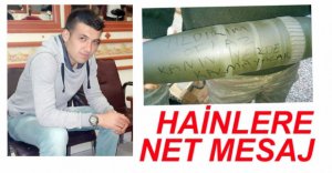 ŞEHİDİN SİLAH ARKADAŞLARINDAN TERÖRİSTLERE MESAJ