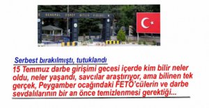 SERBEST BIRAKILMIŞTI, TUTUKLANDI