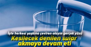 SULAR AKINCA VATANDAŞ ŞAŞIRDI