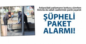 ŞÜPHELİ PAKET KORKU YARATTI!