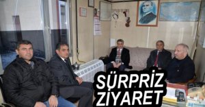 TAKSİCİLERE SÜRPRİZ ZİYARET