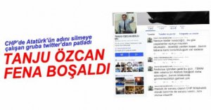 TANJU ÖZCAN FENA PATLADI