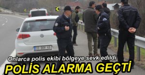 TEM'DE ŞÜPHELİ ARAÇ ALARMI
