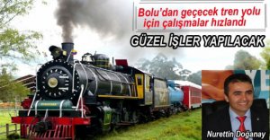 TREN YOLU İÇİN ÇALIŞMALAR HIZLANDI