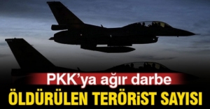 TSK'DAN PKK'YA BÜYÜK DARBE