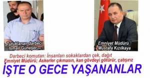 TUGAY KOMUTANI GÜNEŞER'İN İFADESİ ORTAYA ÇIKTI