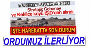 TÜRK ORDUSU SURİYE'DE İLERLİYOR