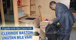 UNUTULAN EŞYALAR BAĞIŞLANDI!