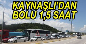 UZUN ARAÇ KUYRUKLARI OLUŞTU