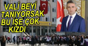 VALİ BARUŞ OKULDA İNCELEMELERDE BULUNDU