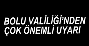 VALİLİKTEN ÇOK ÖNEMLİ AÇIKLAMA